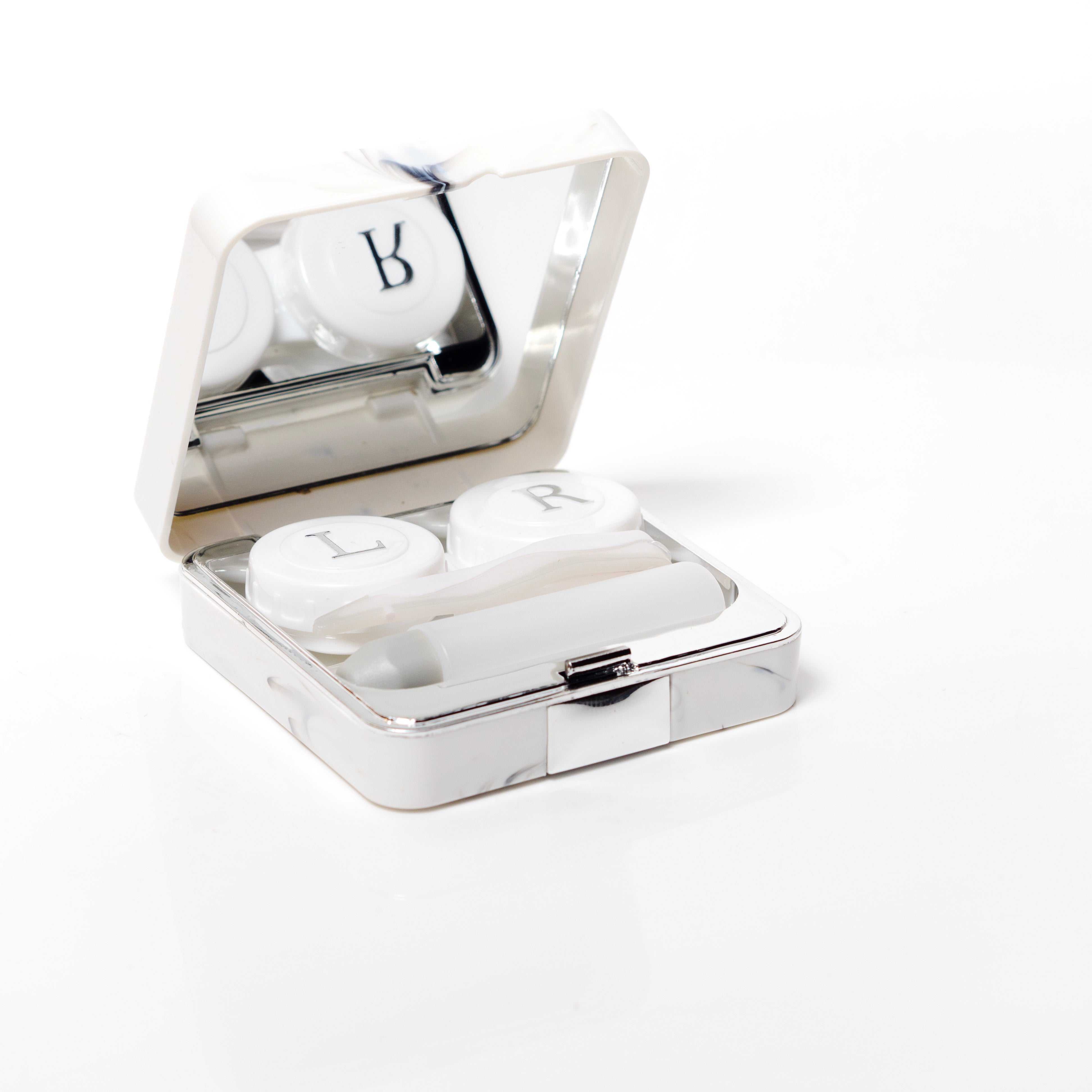 Contact Lenses Case - Silver