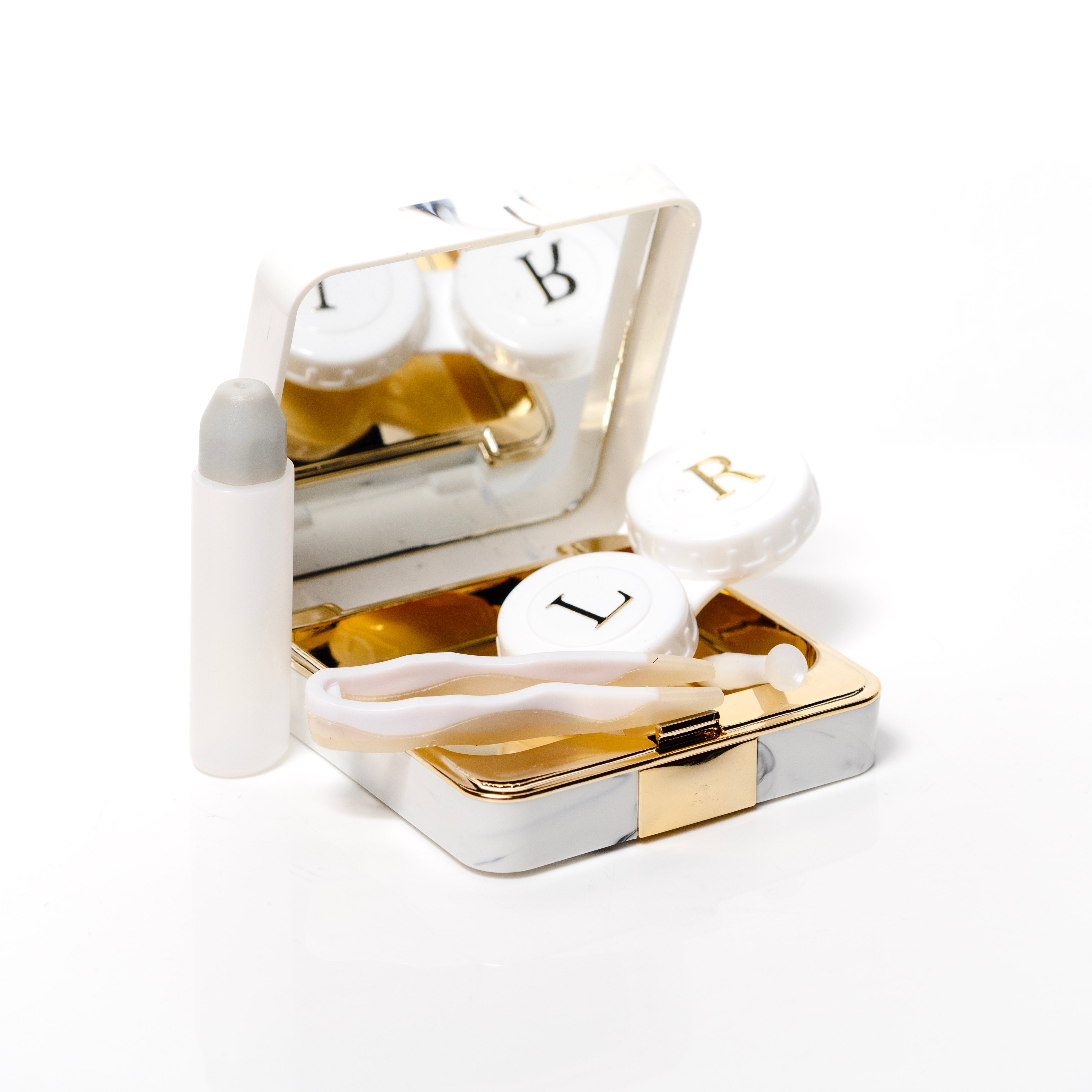 Contact Lenses Case - Golden