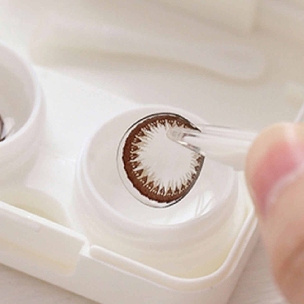Contact Lenses Case - Golden