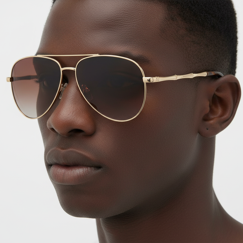 TOM - DOURADO E CASTANHO